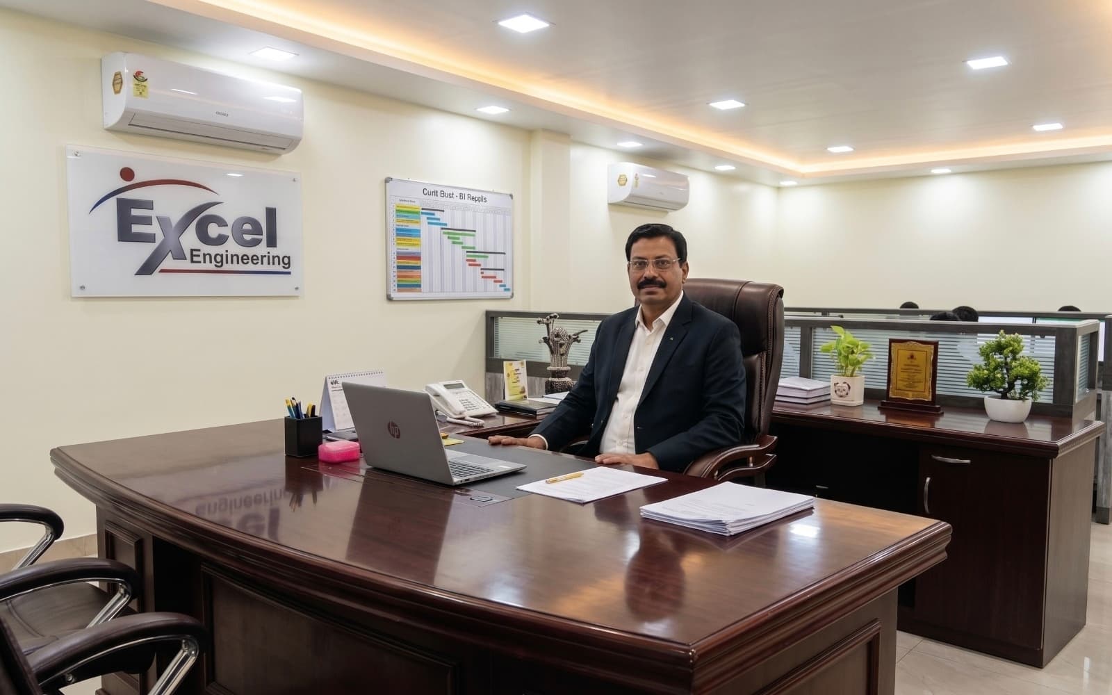 Mr. Farook Khan, Founder and Managing Director of Excel Engineering